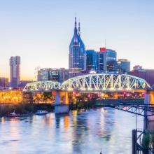 Nashville city and bridge